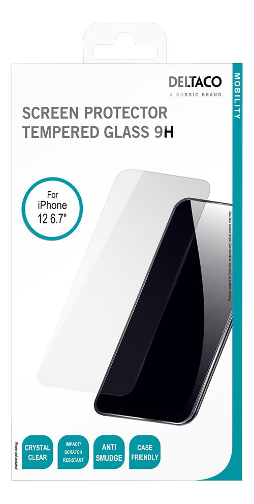 Screen protector, iPhone 12 Pro Max, 2.5D - Bild 2