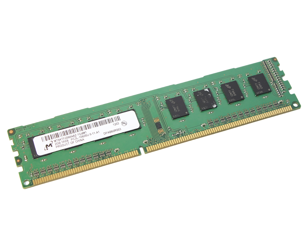 MICRON 2GB DDR3 1333MHz PC3-10600U 240-pin -Beg
