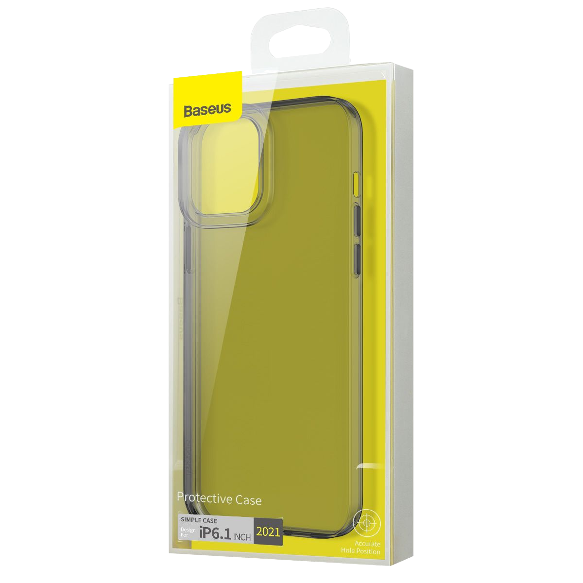 Baseus Skal för iPhone 13 Pro (6.1 tum), svart