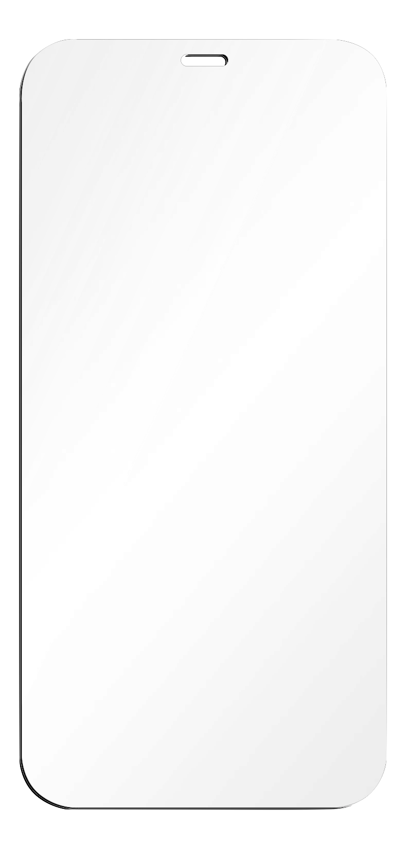 Skärmskydd för Apple iPhone 12/12 Pro, 2,5D härdat glas, 9H hårdhet