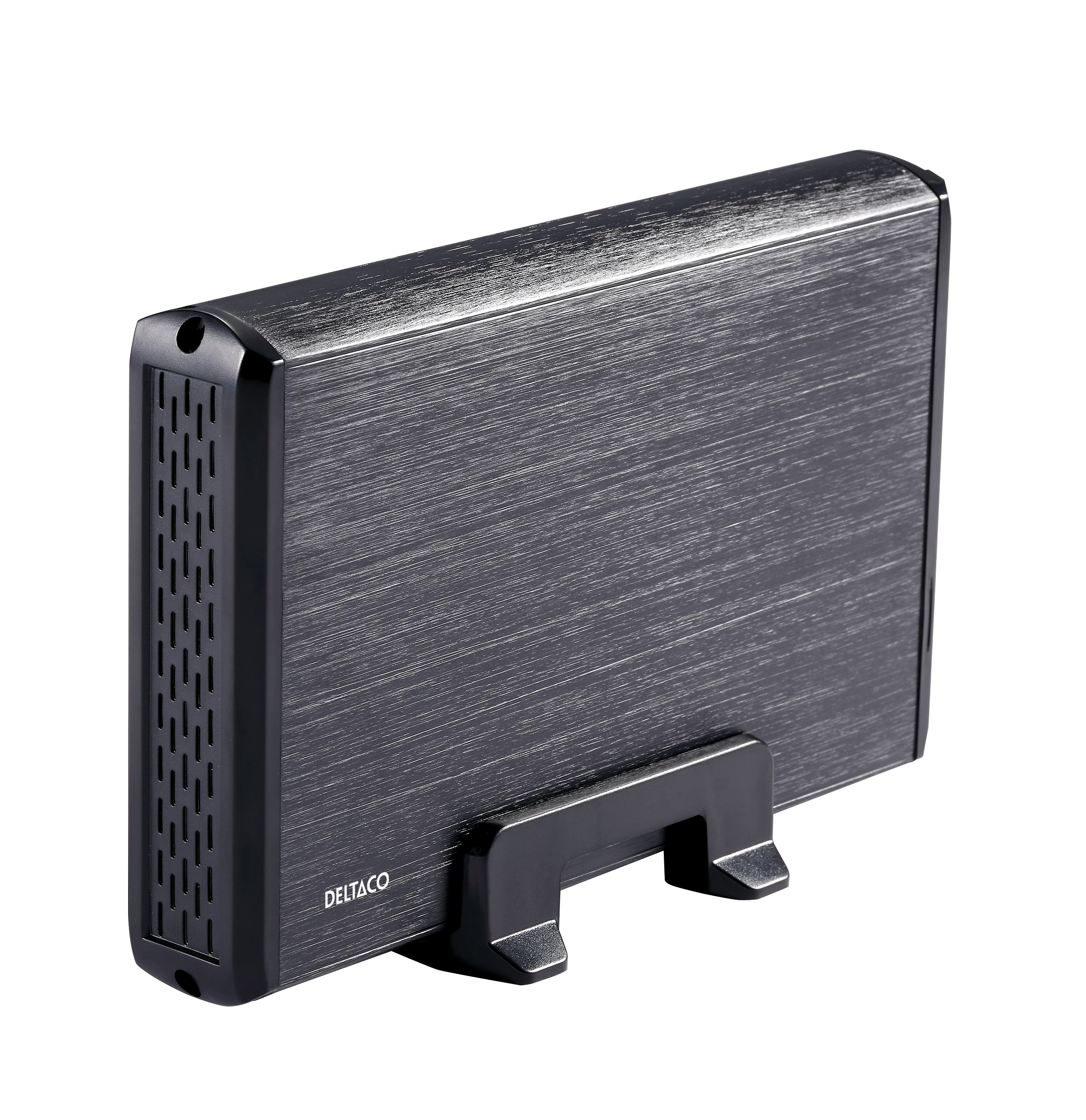 Externt kabinett för 3.5" HDD, USB 5 Gbit/s, svart