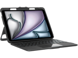 Targus iPad 10,9/11/Air 11" (M2/M3) VersaVu Tangentbordfodral (svart) Nordic, passar även iPad 10,9" (10:e & 11:e gen), Air 10,9" (5/4:e gen), Pro 11" (1:a - 5:e gen)